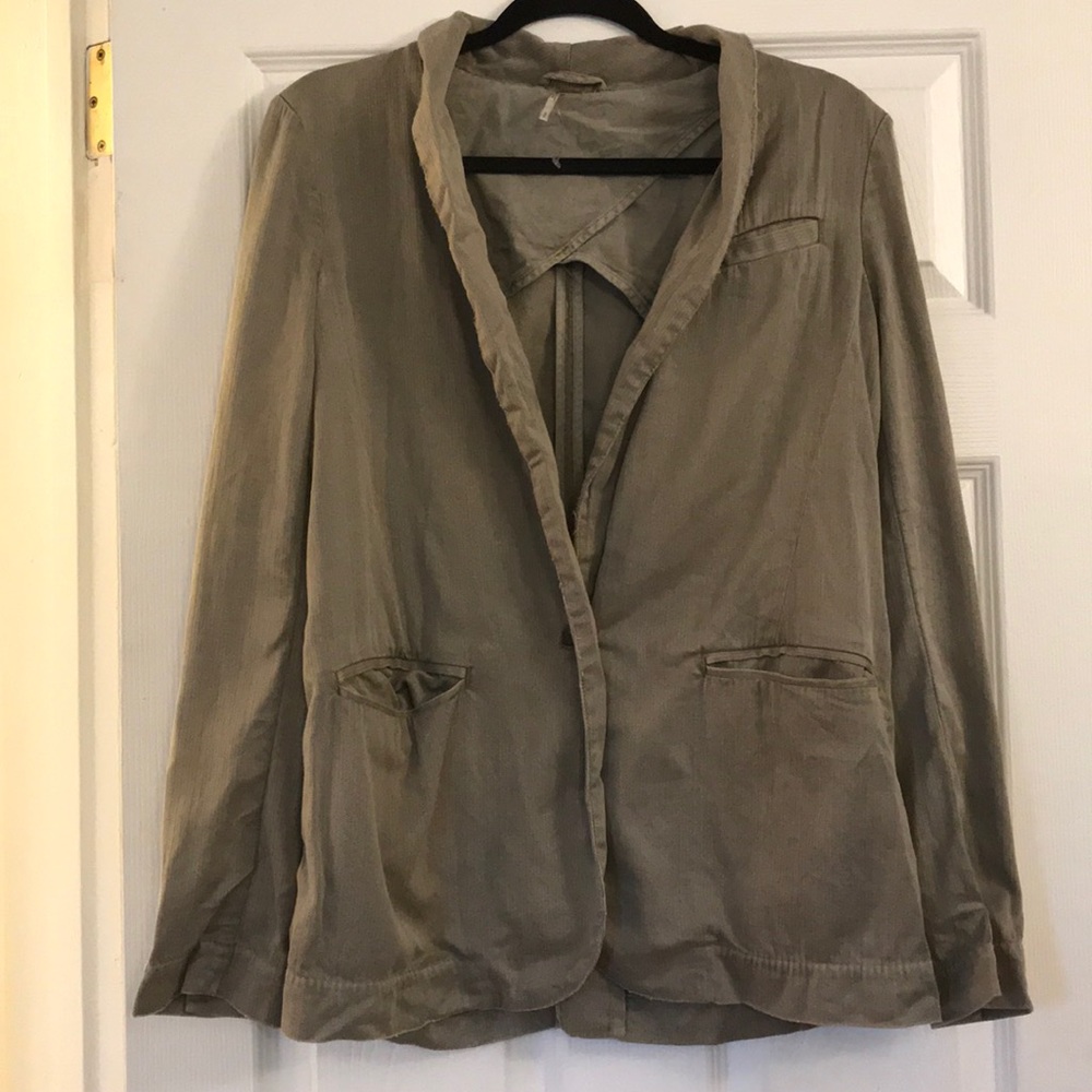 Free People army utility jacket / blazer